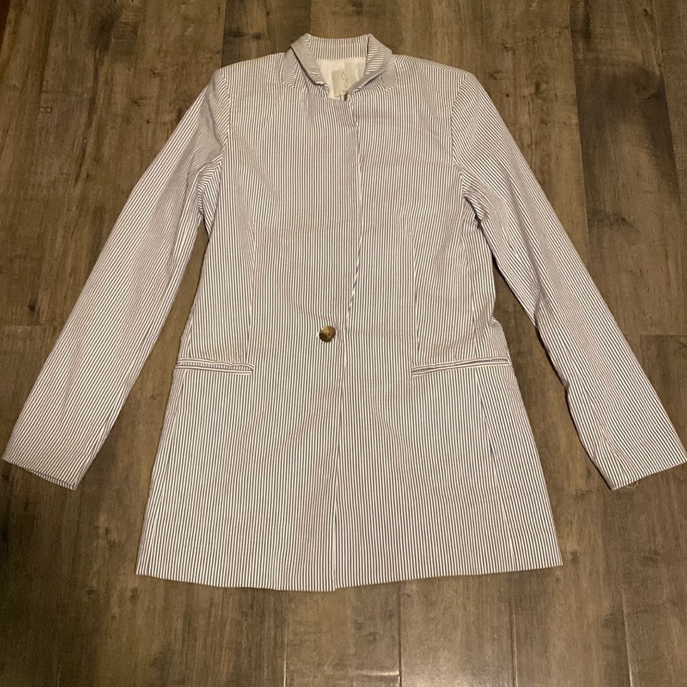 Joie Stripped Blazer Jacket